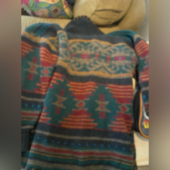 Woolrich Aztec Patterned Cardigan - Picture 5 of 6